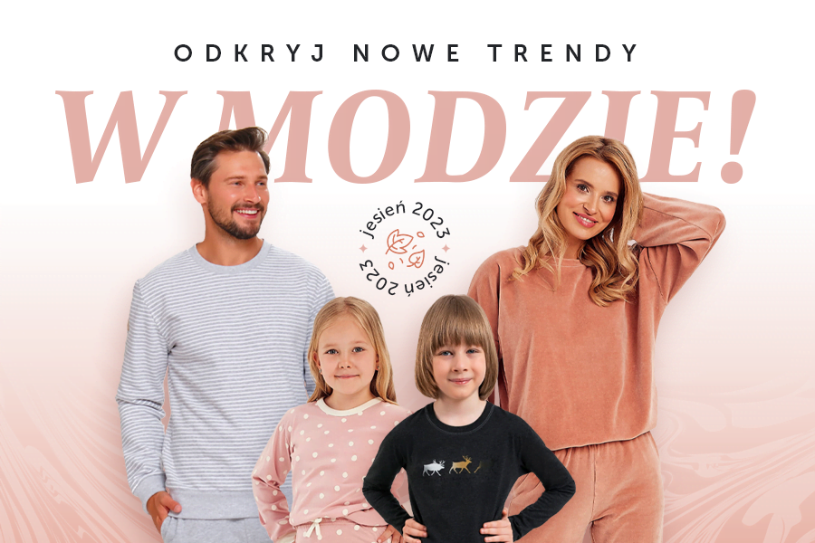 Modne piżamy na sezon jesienny 2023 od MissiSleepy